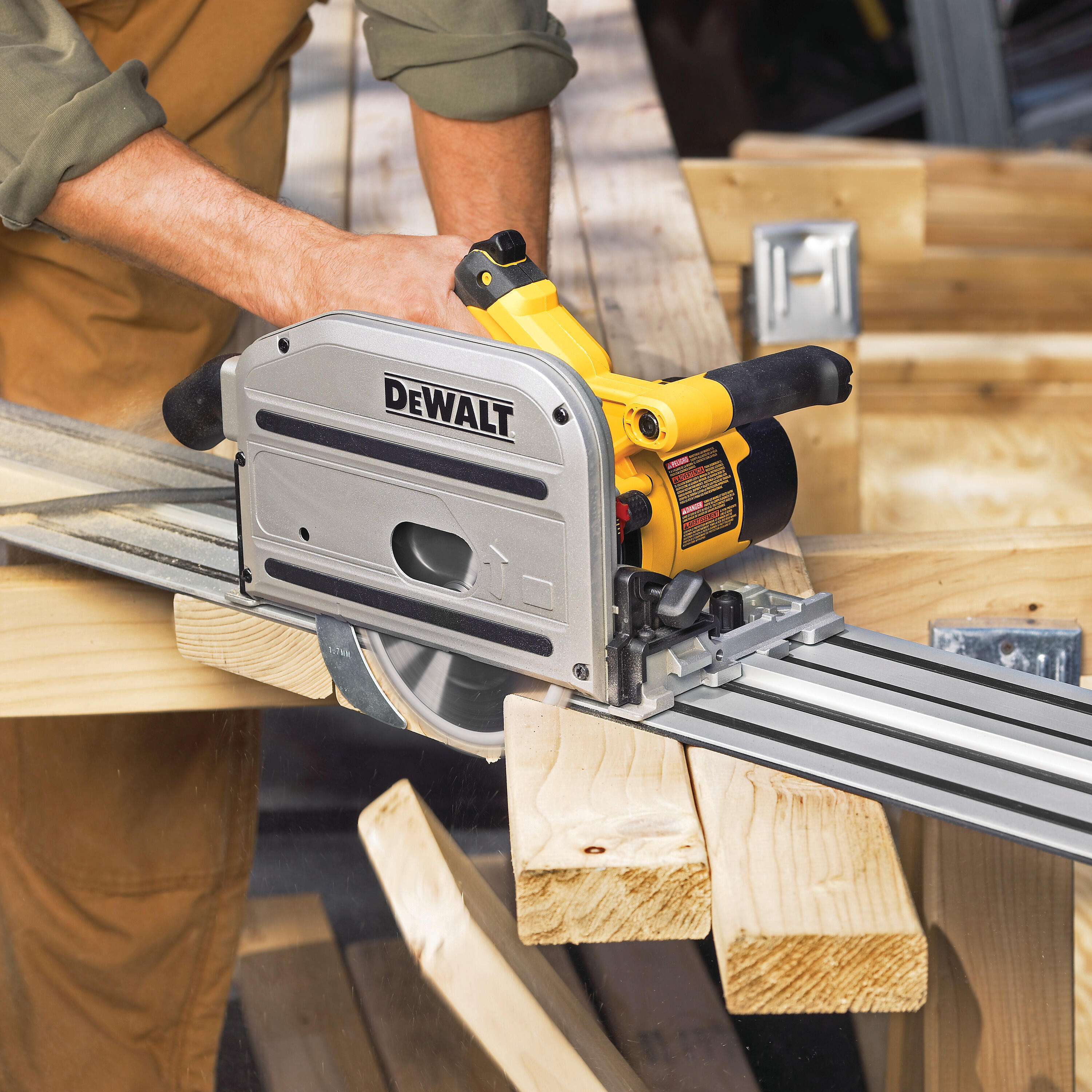 Scie circulaire plongeante filaire DEWALT, 1300.0 W, 165.0 mm, Dws520kt - 2