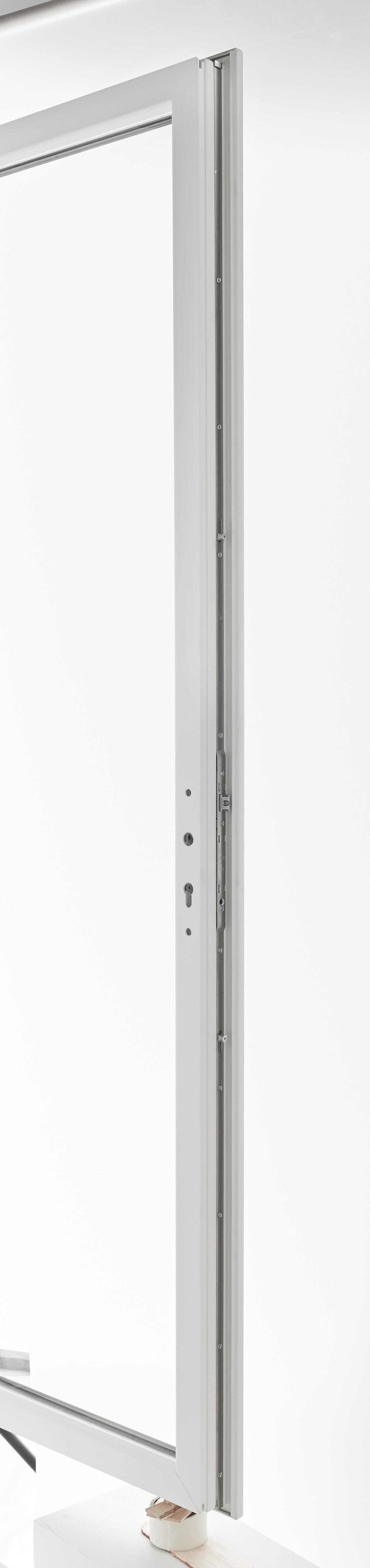 Porte fenêtre PVC Essentiel H.215xl.140cm 2 vantaux blanc - 11