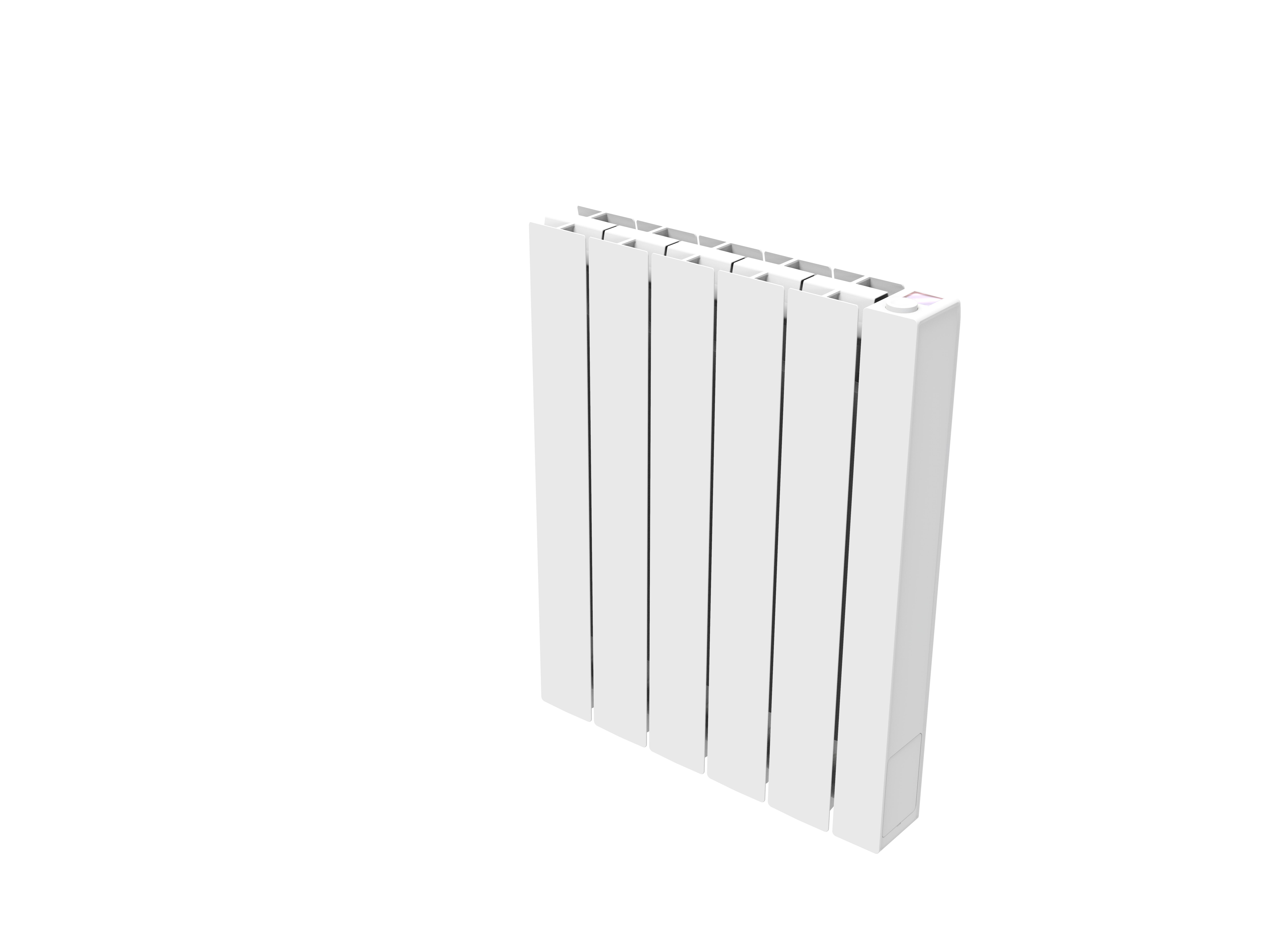 Radiateur électrique à inertie fluide 1000 W EQUATION Luz horizontal blanc - 4