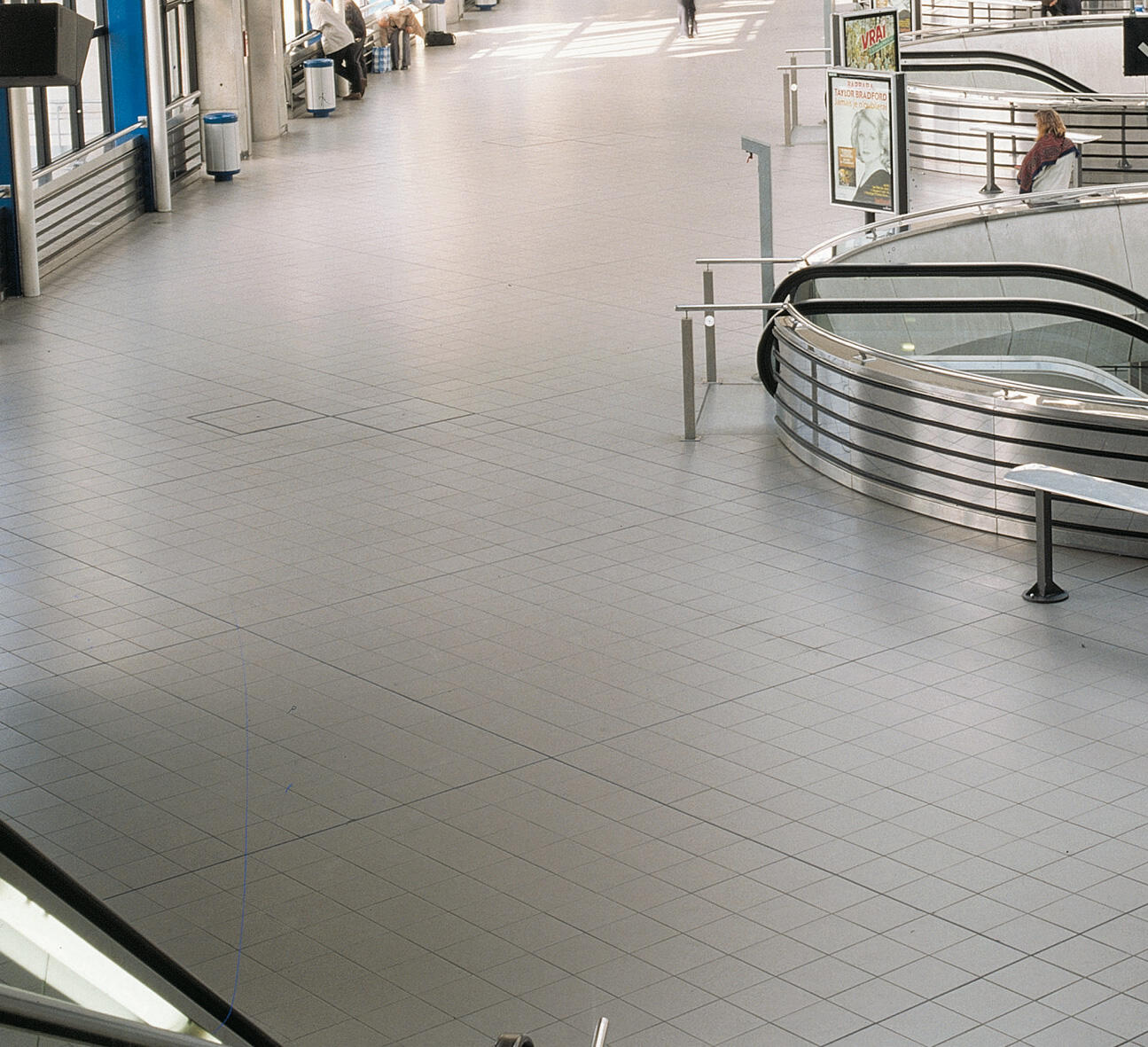 Carrelage sol/mur intérieur effet granit gris Belfast l.30 x L.30 cm - 3