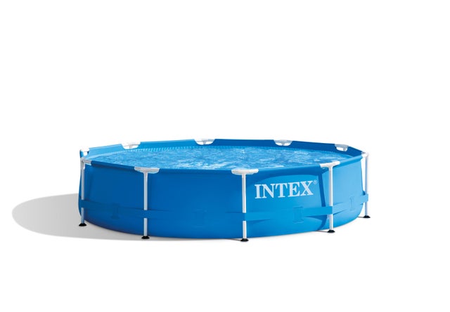 Piscine tubulaire INTEX Metal Frame ronde Diam. 3,05m x H. 0,76m