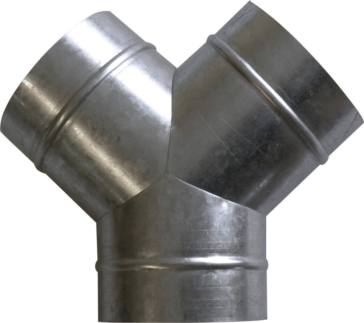 Y en acier galvanisé AUTOGYRE - Diam.125 mm - 2