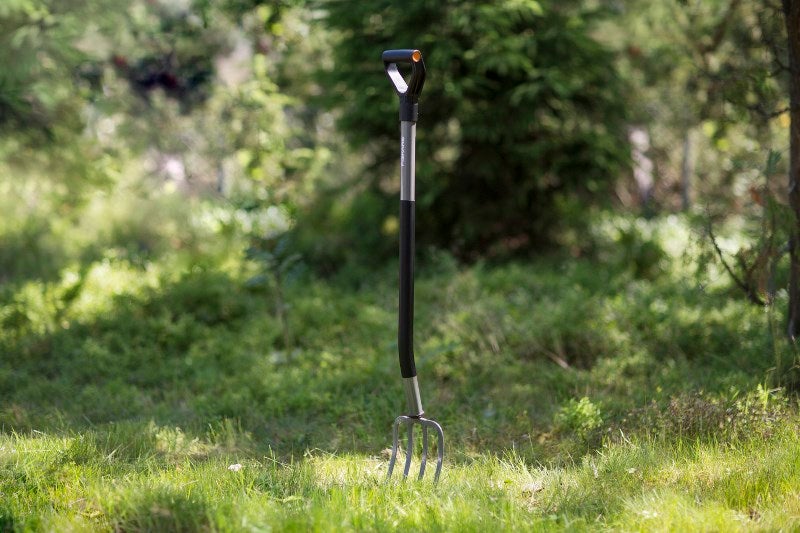Fourche à bêcher acier FISKARS L.121 cm - 4
