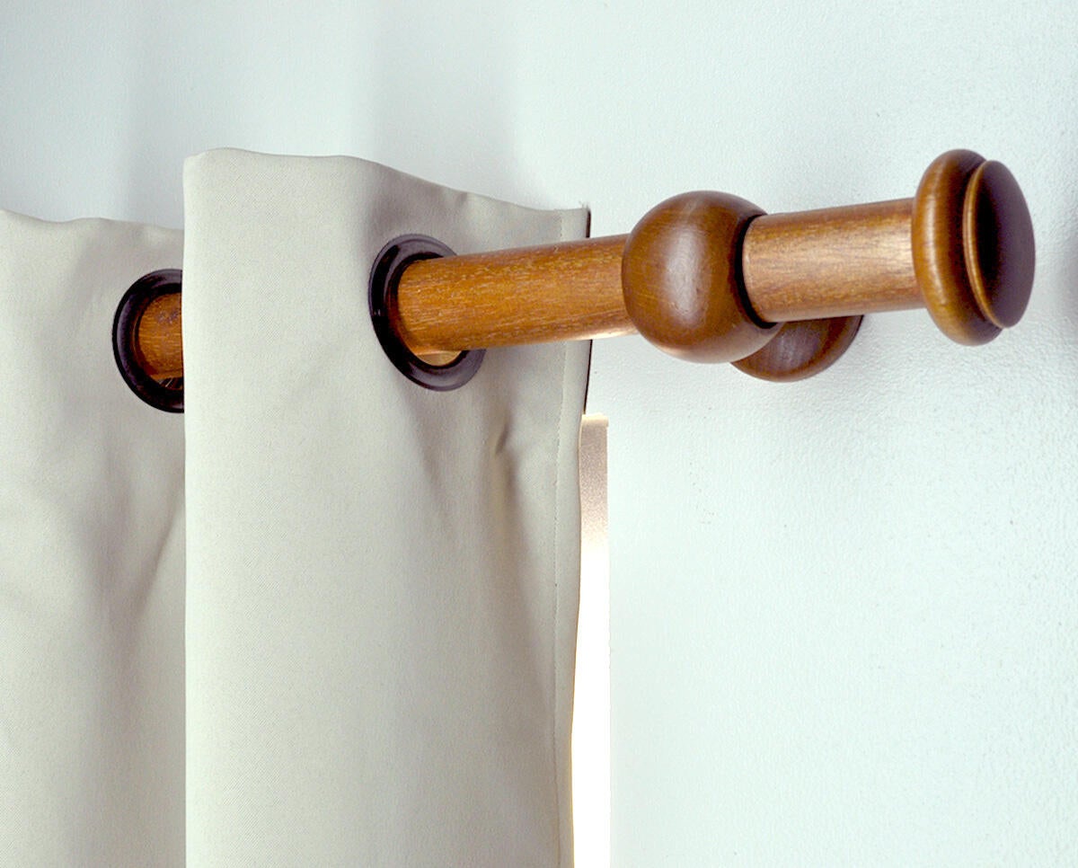 Varão de madeira Inspire d35 cm 1.5 m cerejeira - 2