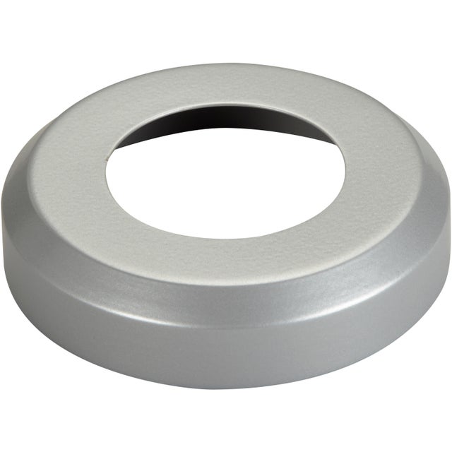 Cache sabot alu à plat gris alu OBAPI