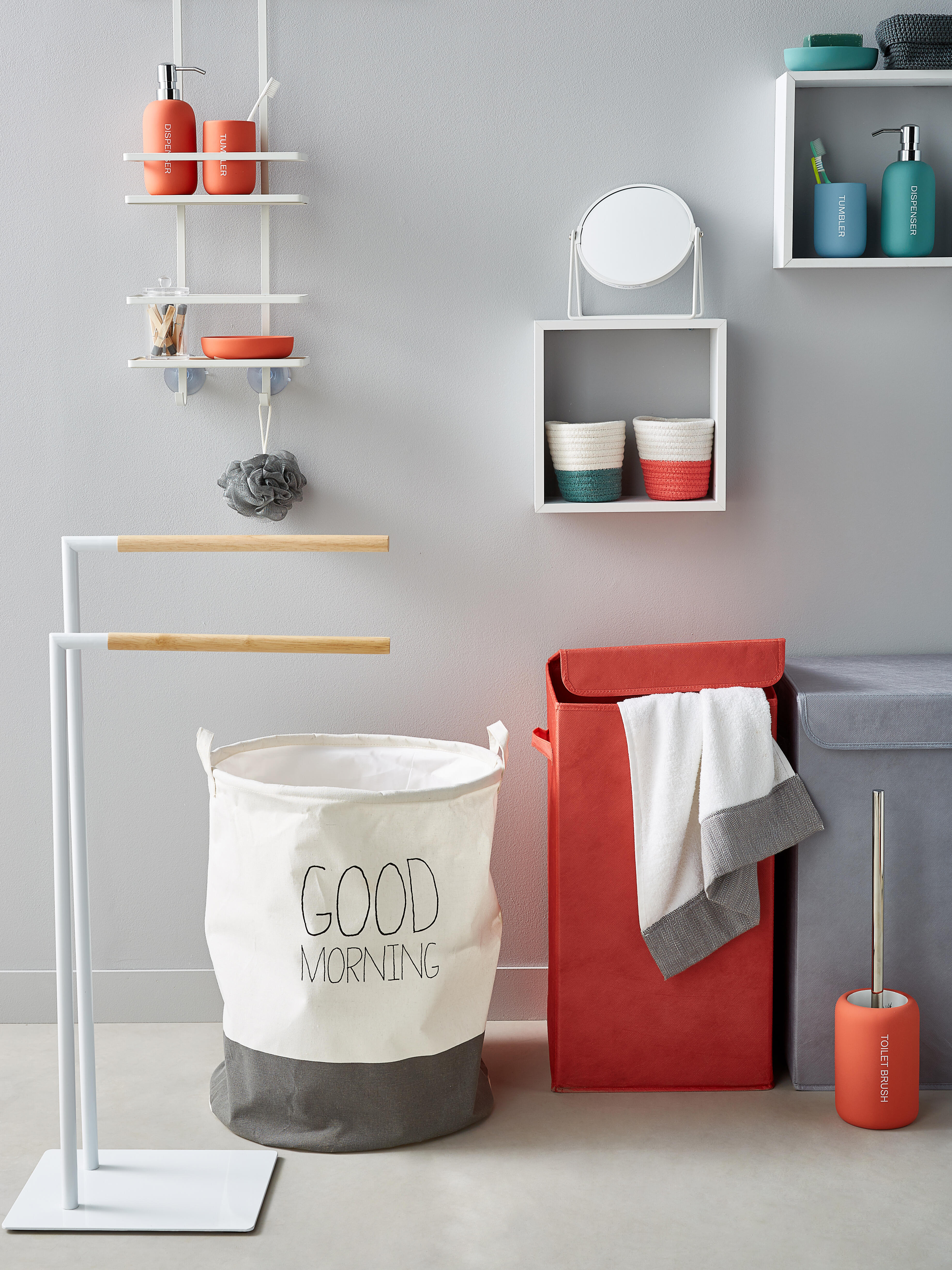 Panier à linge paris n°1 Pop up morning l.40 x H.50 x P.40 cm - 2