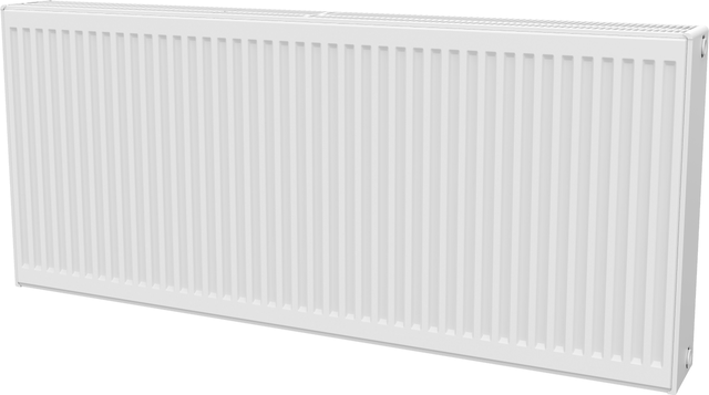 Radiateur eau chaude 3207W, l.140xH.60 cm Easy DE'LONGHI horizontal blanc