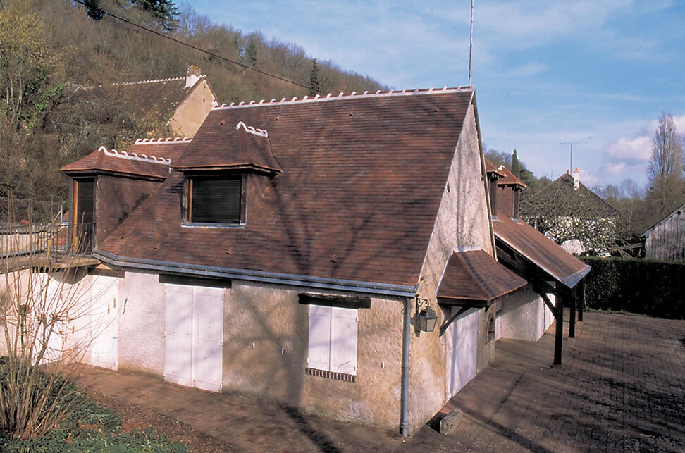 Tuile plate MONIER rouge vieilli De pays 60 - 5