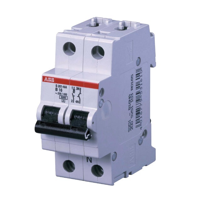 Interruttore magnetotermico ABB 1P 25A 4.5kA 2M 230V ELS201L-C25NA