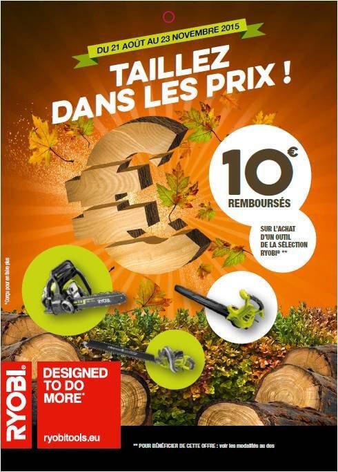 Aspirateur souffleur électrique RYOBI Rbv3000csv 3000 W - 13