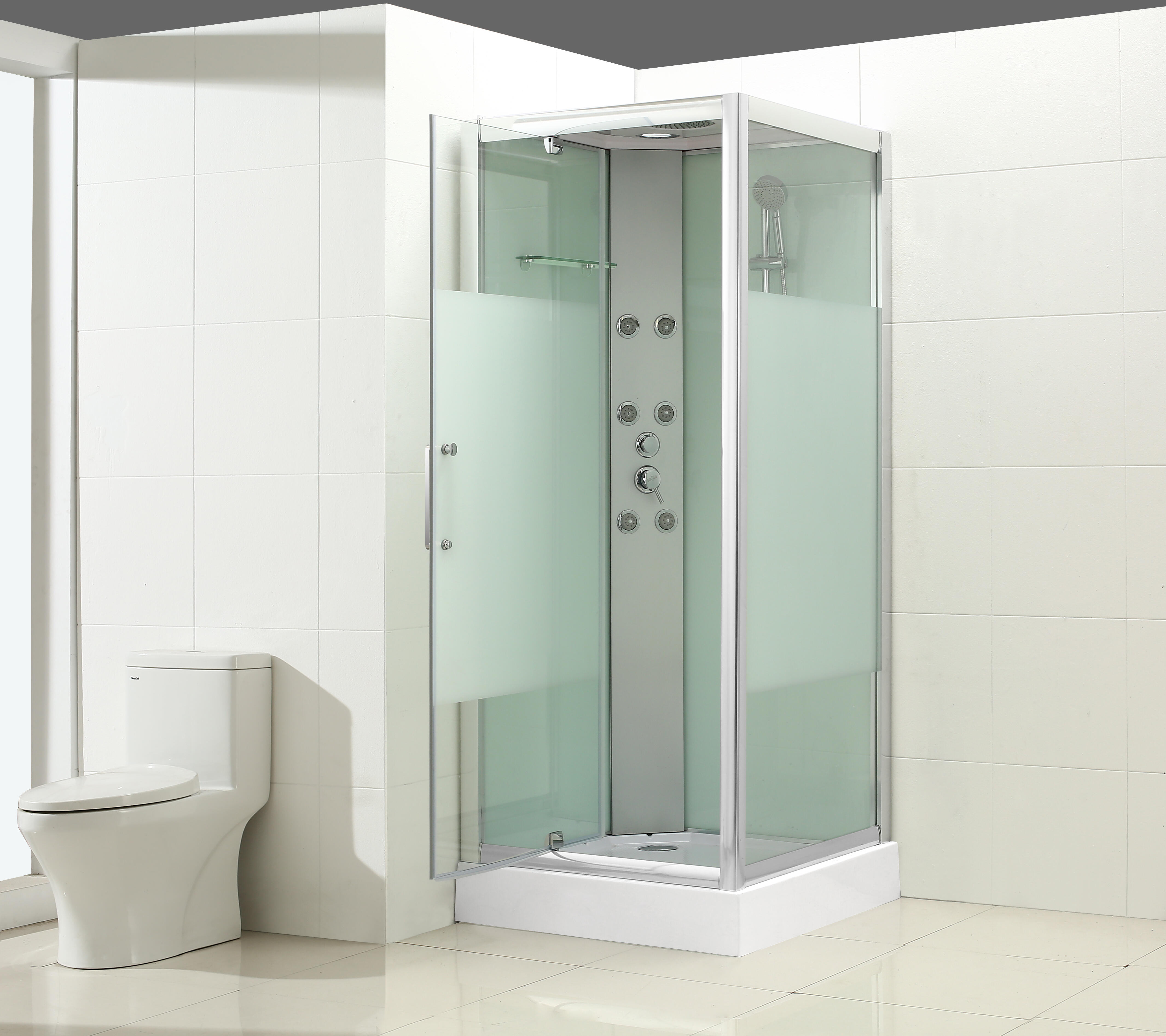 Cabine de douche hydromassante Leroy Merlin