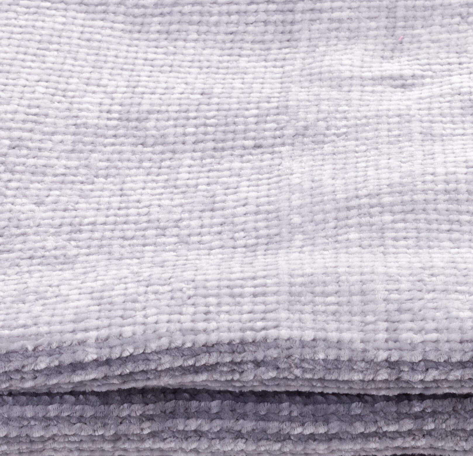 Plaid Chenille, gris l.130 x L.170 cm - 6