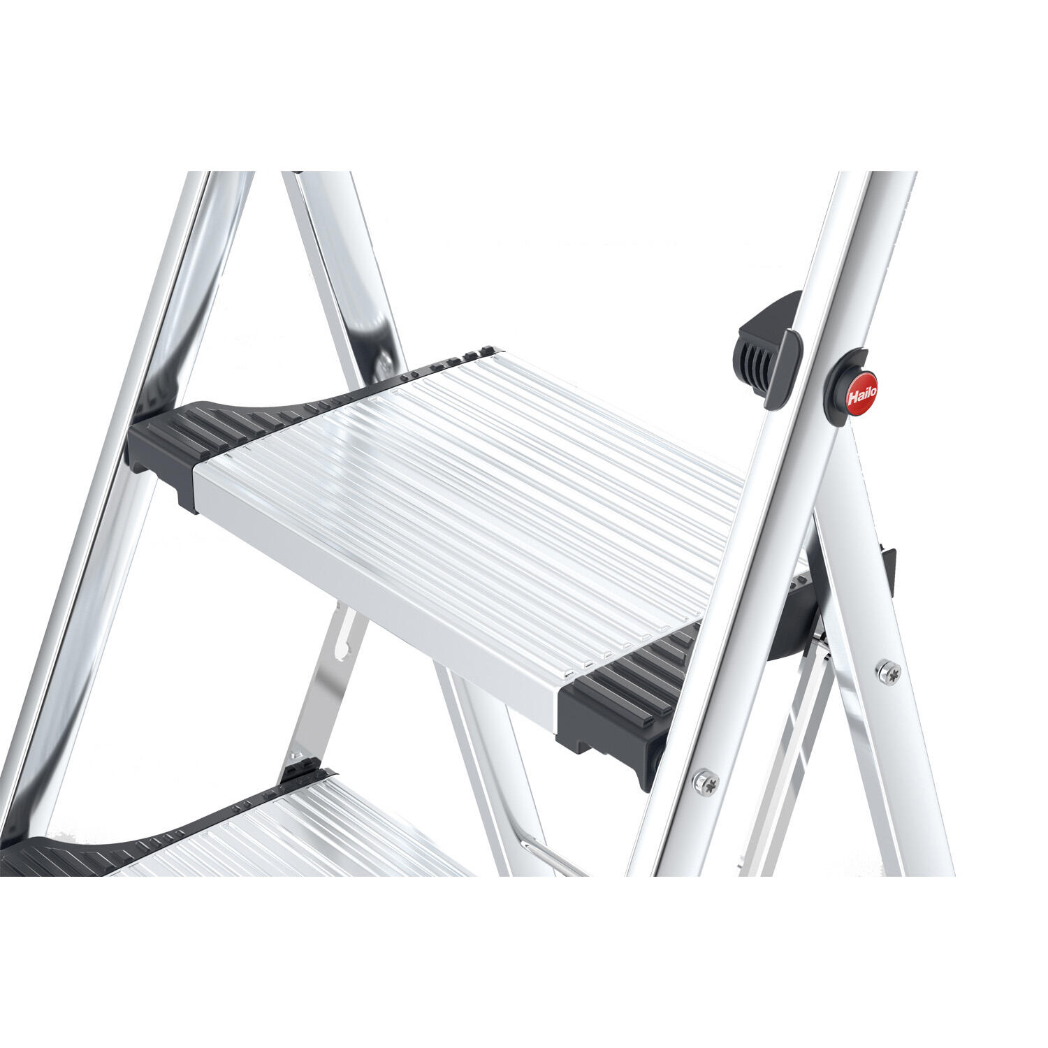 Escabeau aluminium HAILO 3 marches - 4
