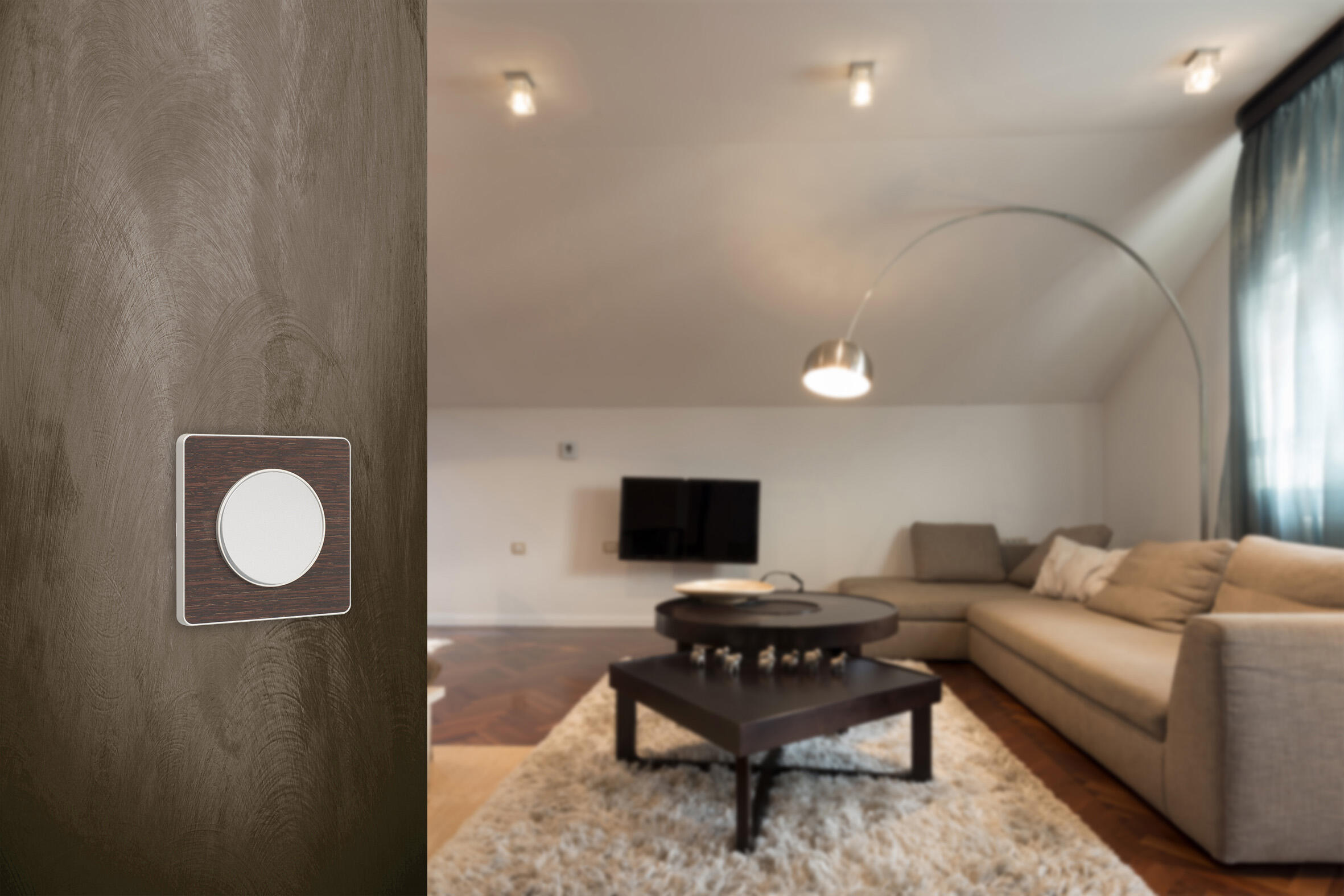 Interrupteur va-et-vient à assembler Odace, SCHNEIDER ELECTRIC, aluminium - 9