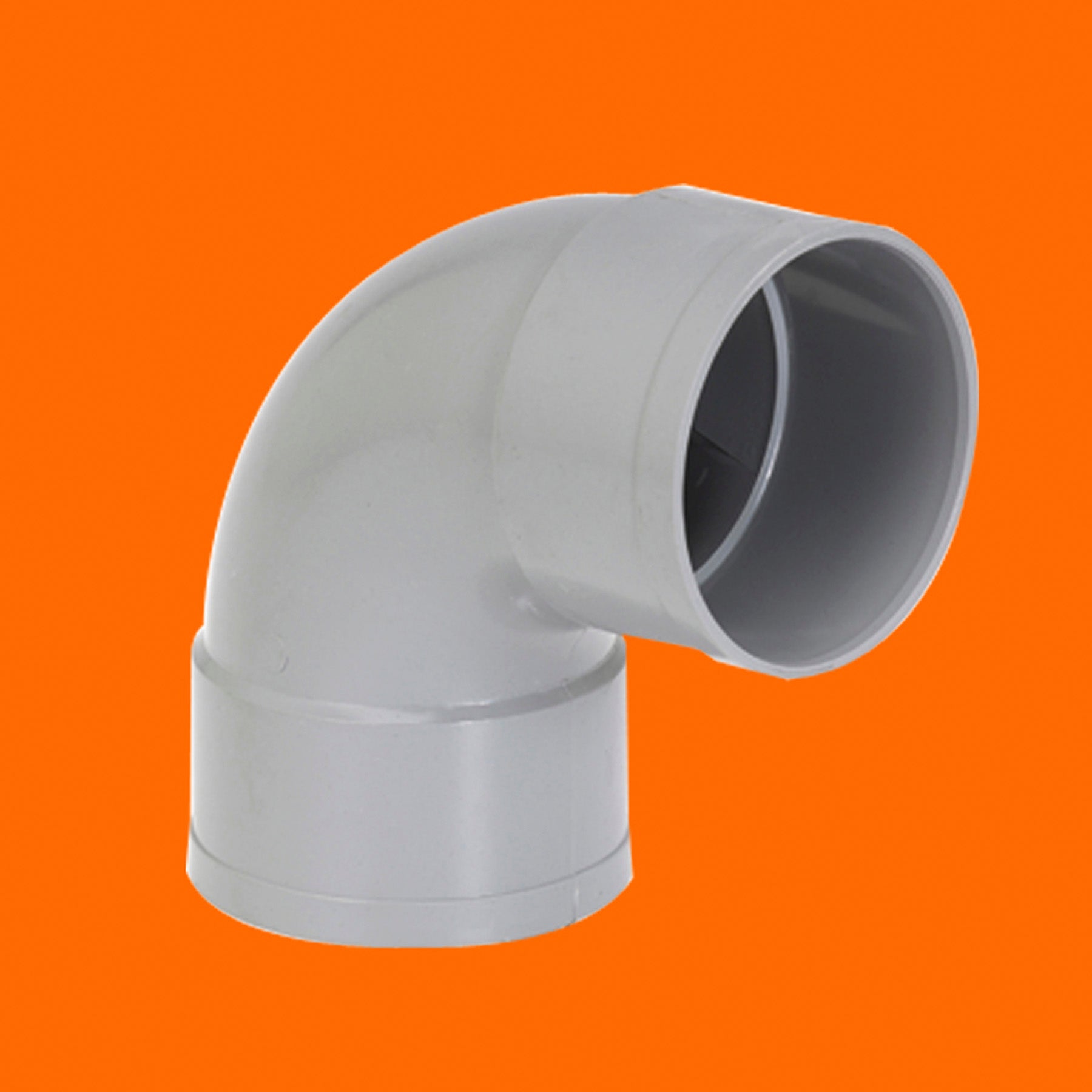 Coude femelle / femelle 87° pvc Diam.80 mm GIRPI - 2