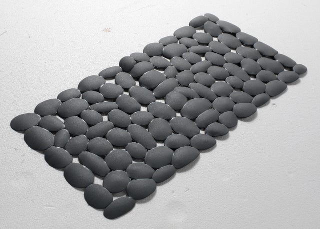 Tapis antidérapant gris pour baignoire, Marathon