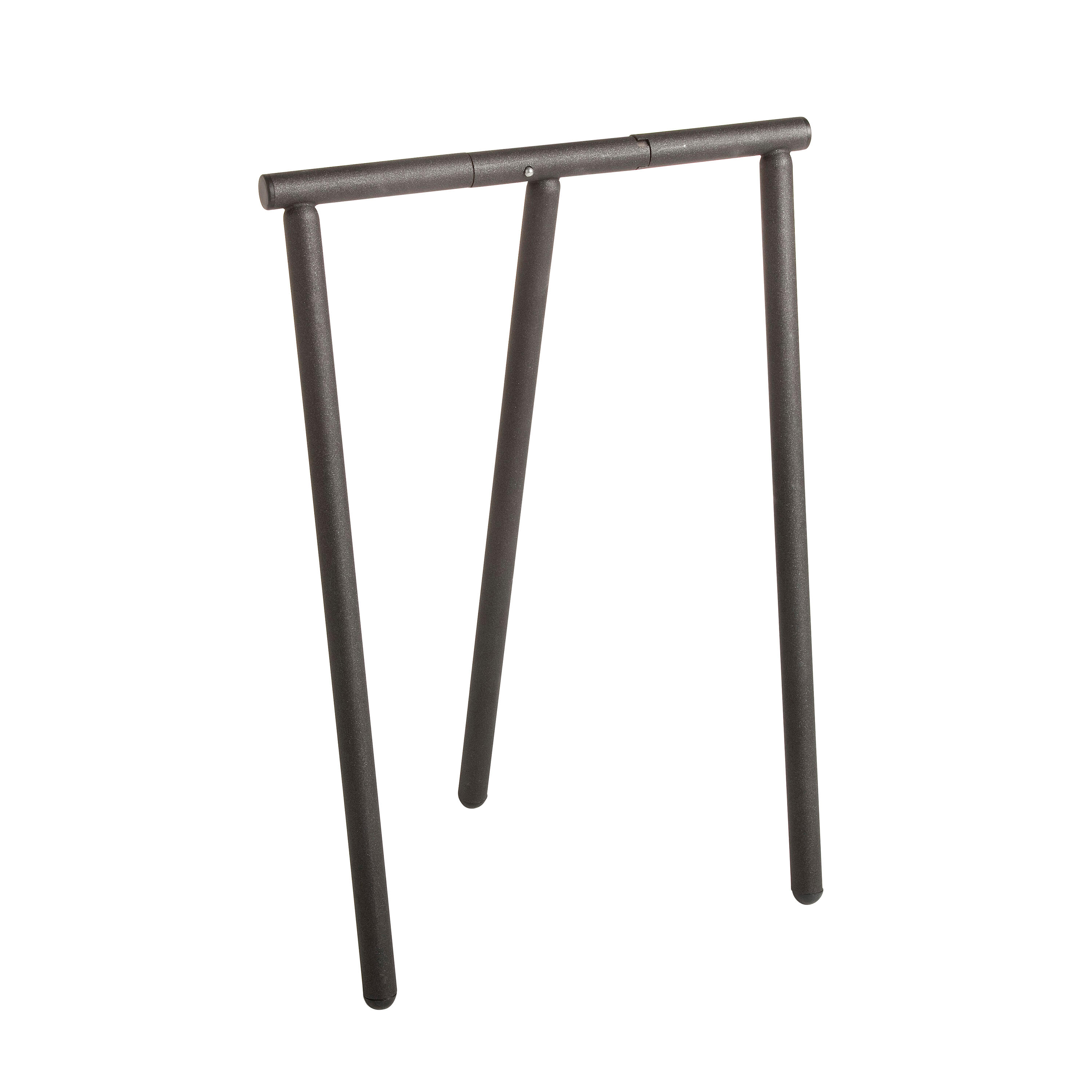 Tréteau acier français anthracite trépied Tristan RODET, H.74 x l.51 cm - 7