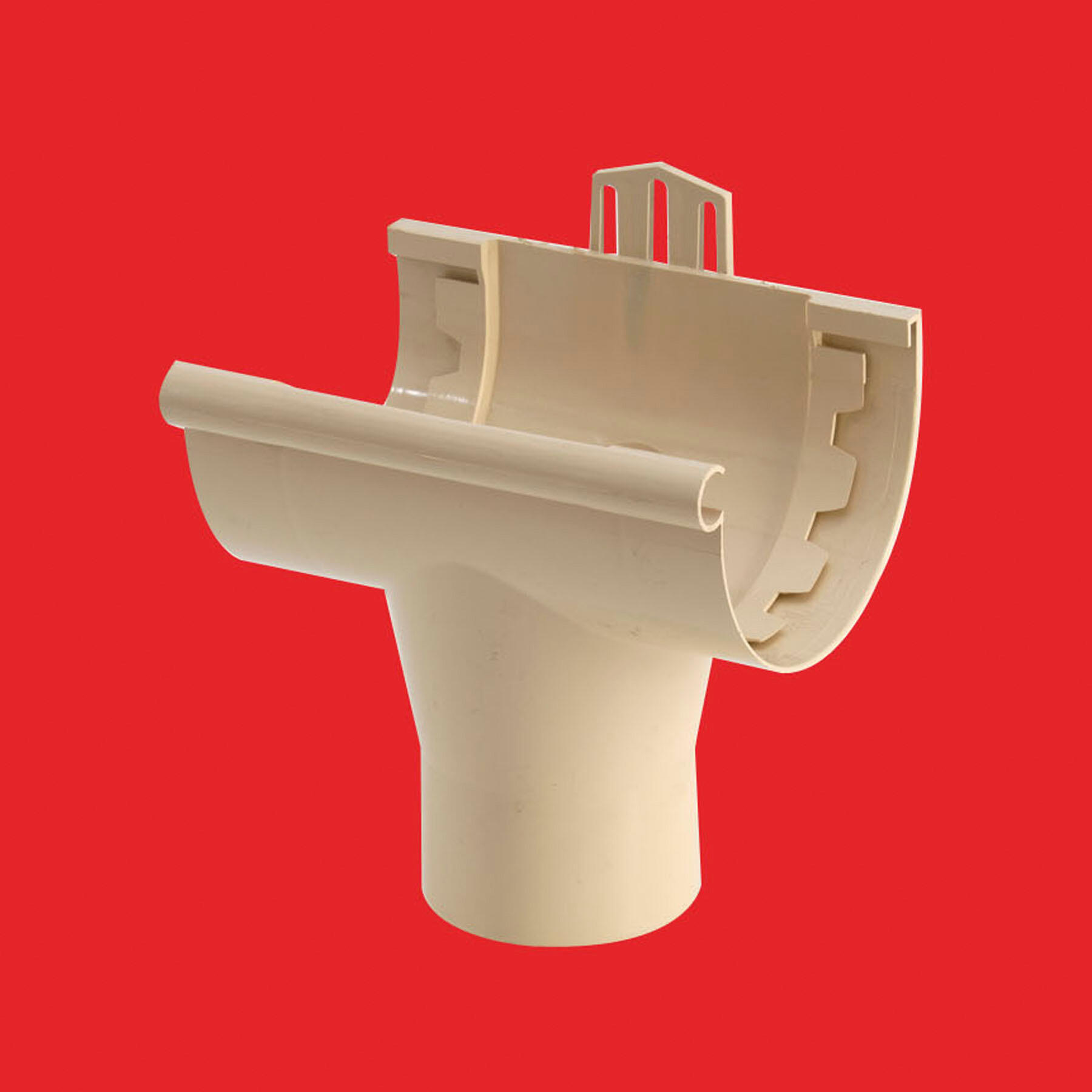 Naissance centrale à coller pvc sable GIRPI, Dév.25 cm - 2