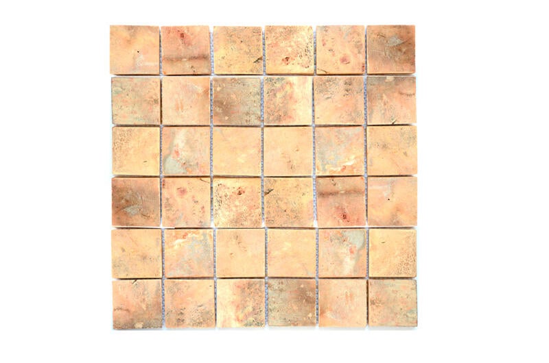 Mosaïque terre cuite terracotta 30.5 x 30.5 cm - 2