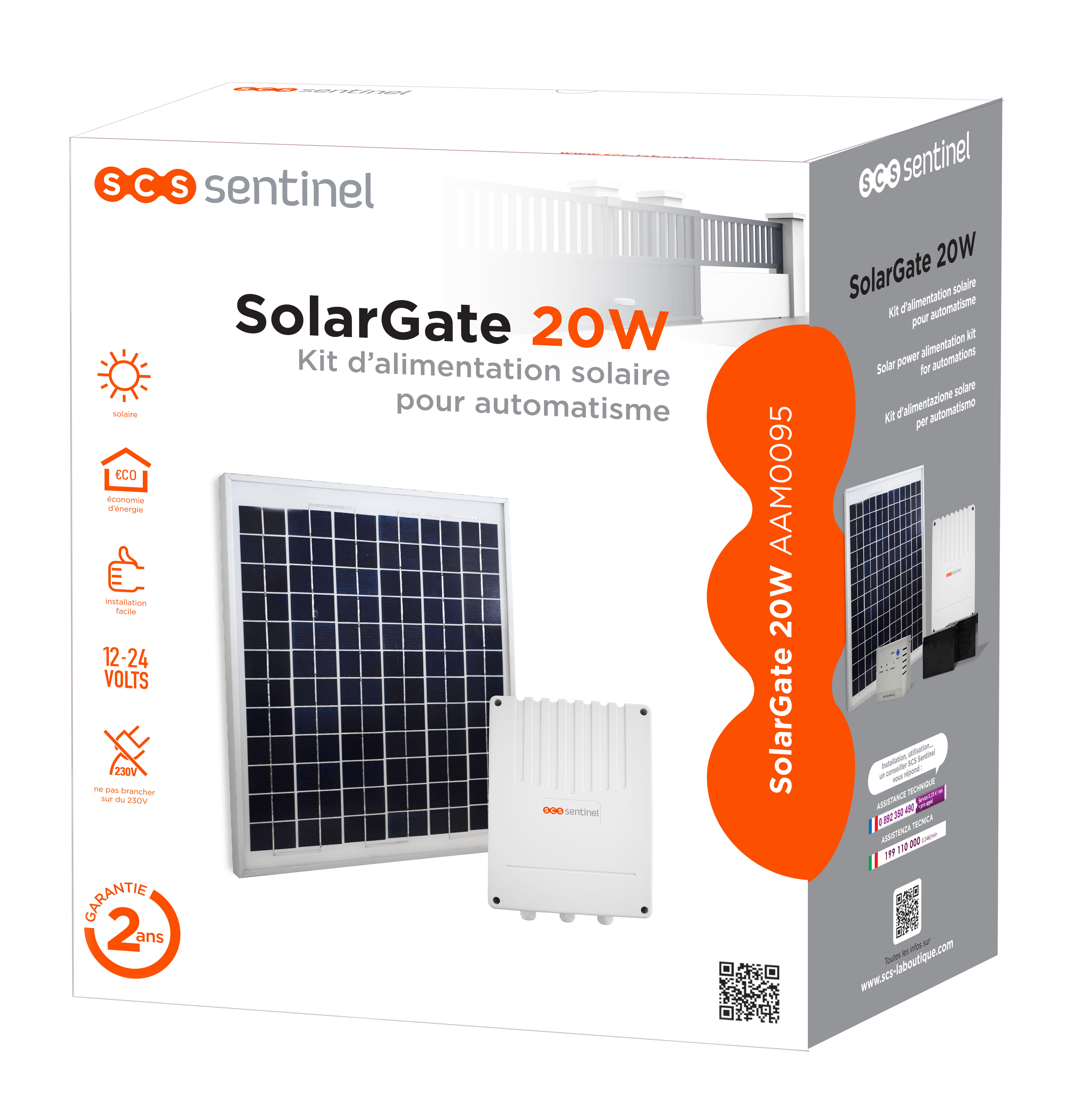 Kit solare fotovoltaico SCS SENTINEL SolarGate policristallino - 3