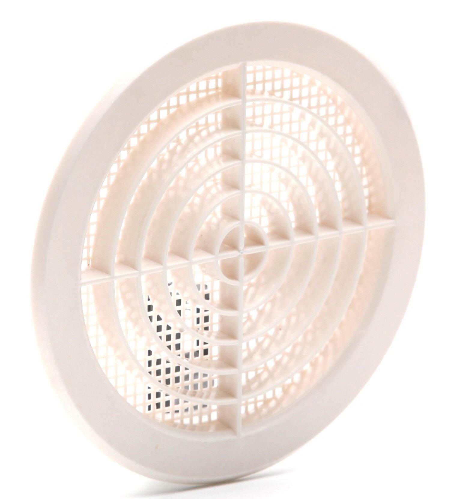 Grille d'aération abs naturel Diam.14.7 cm - 2