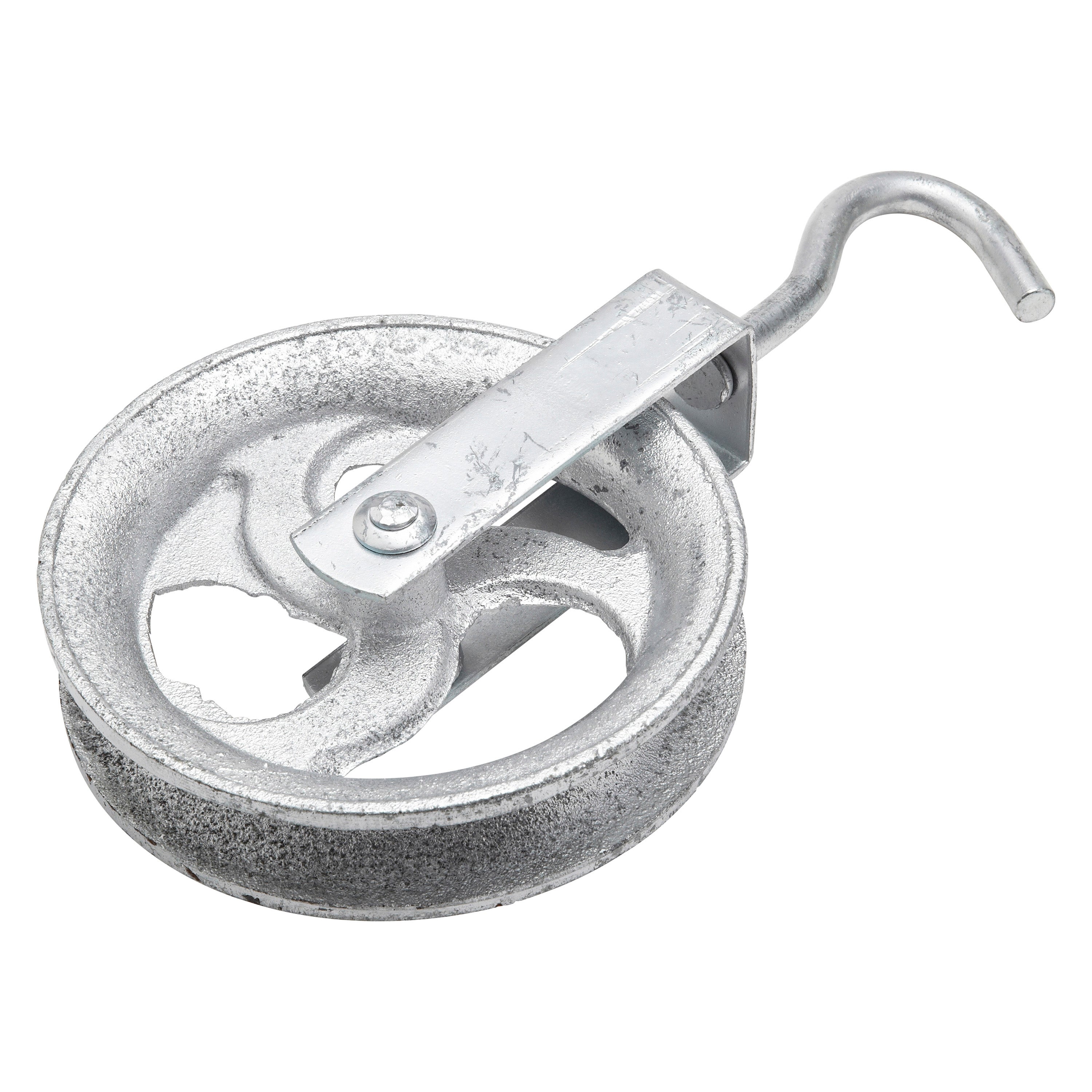 Puleggia a foro fisso 6-12MM a scanalatura singola 41x16MM in lega di alluminio argento per albero motore cinghia rotonda PU 3-5MM  13