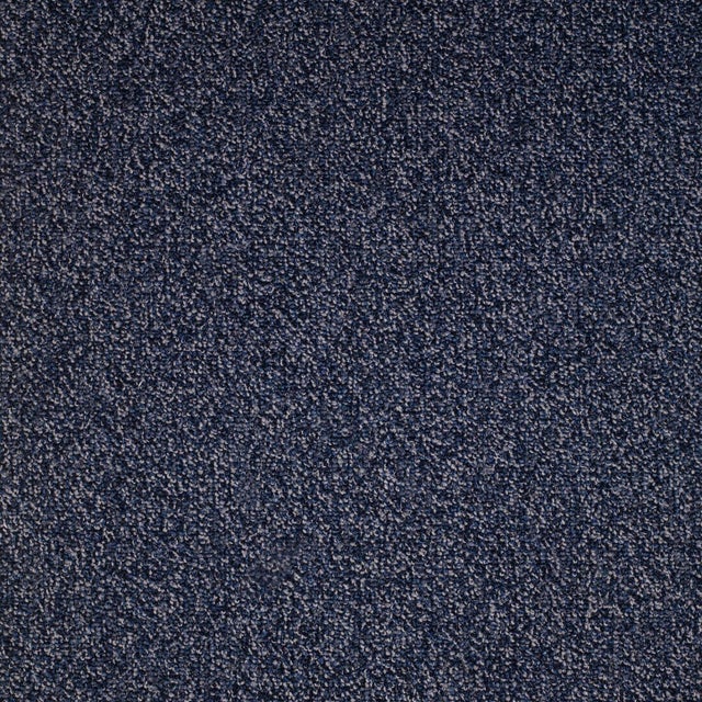 Echantillon moquette bouclée cercle bleu foncé Centaure