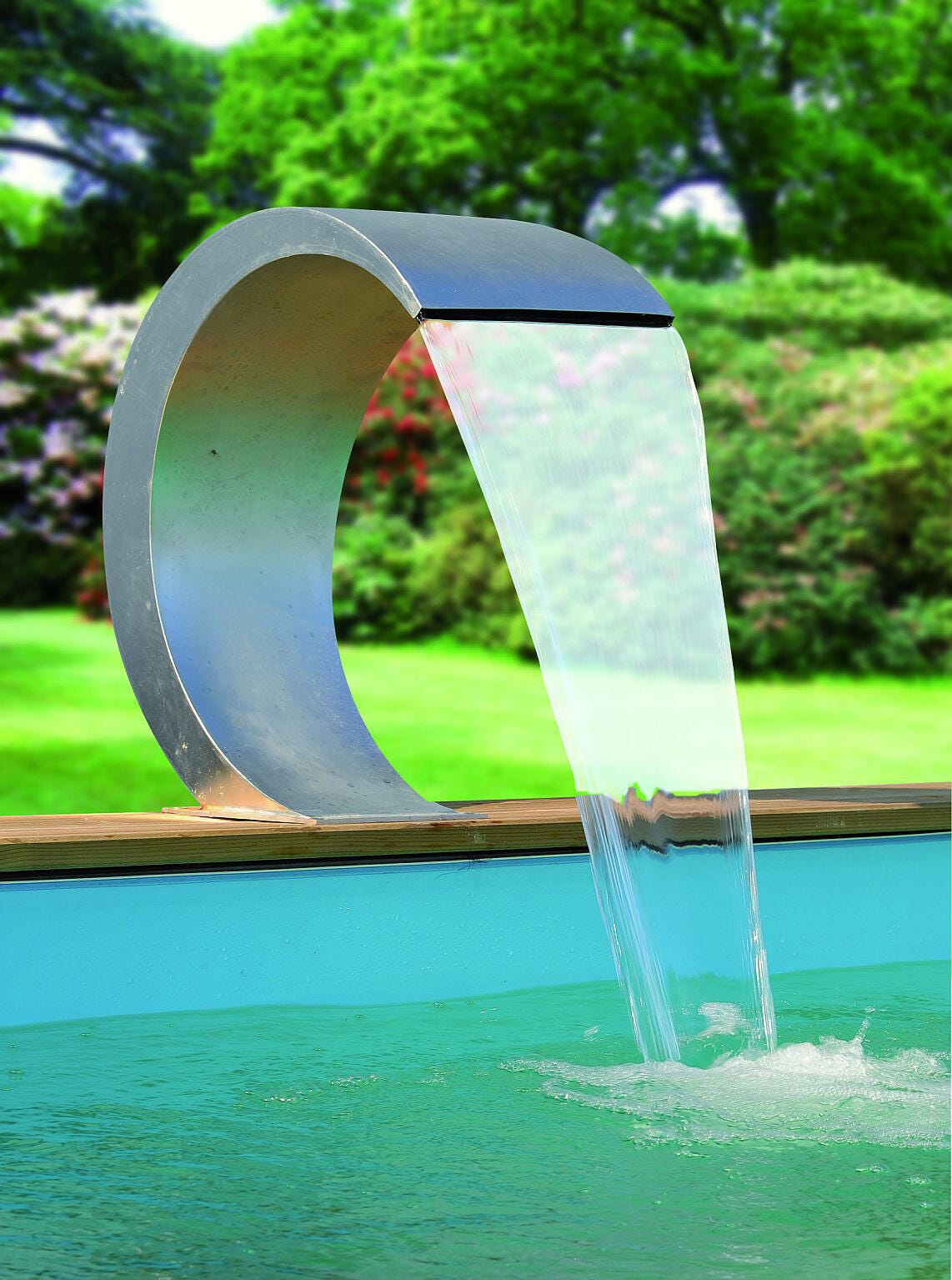 Cascade de piscine en inox Mamba 316 UBBINK | Leroy Merlin