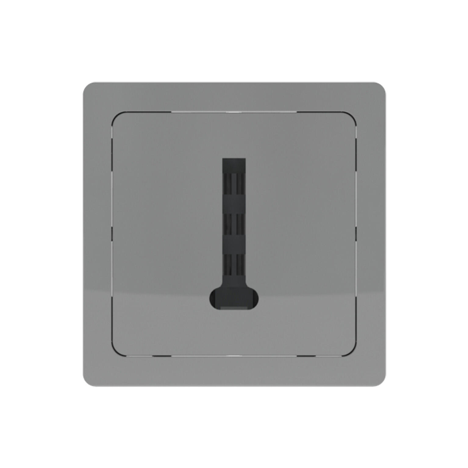 Prise téléphone saillie, complet, LEXMAN Opus, gris aluminium - 3