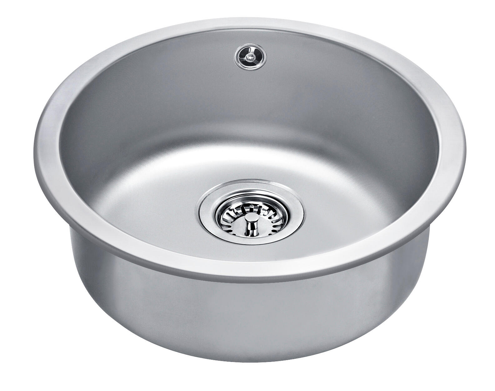 Evier en inox texturé 1 bac 46 x 46 cm vidage inclus Prima - 8