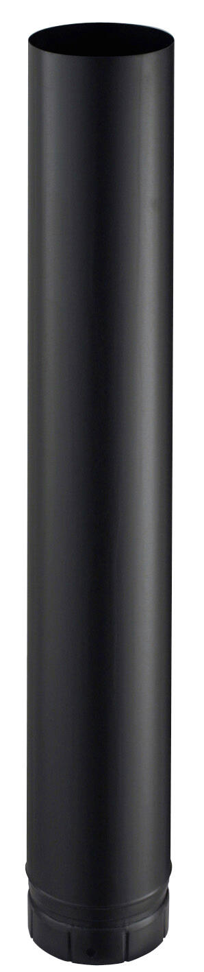 Tuyau émaillé de raccordement POUJOULAT, diam. 130 mm 100 cm