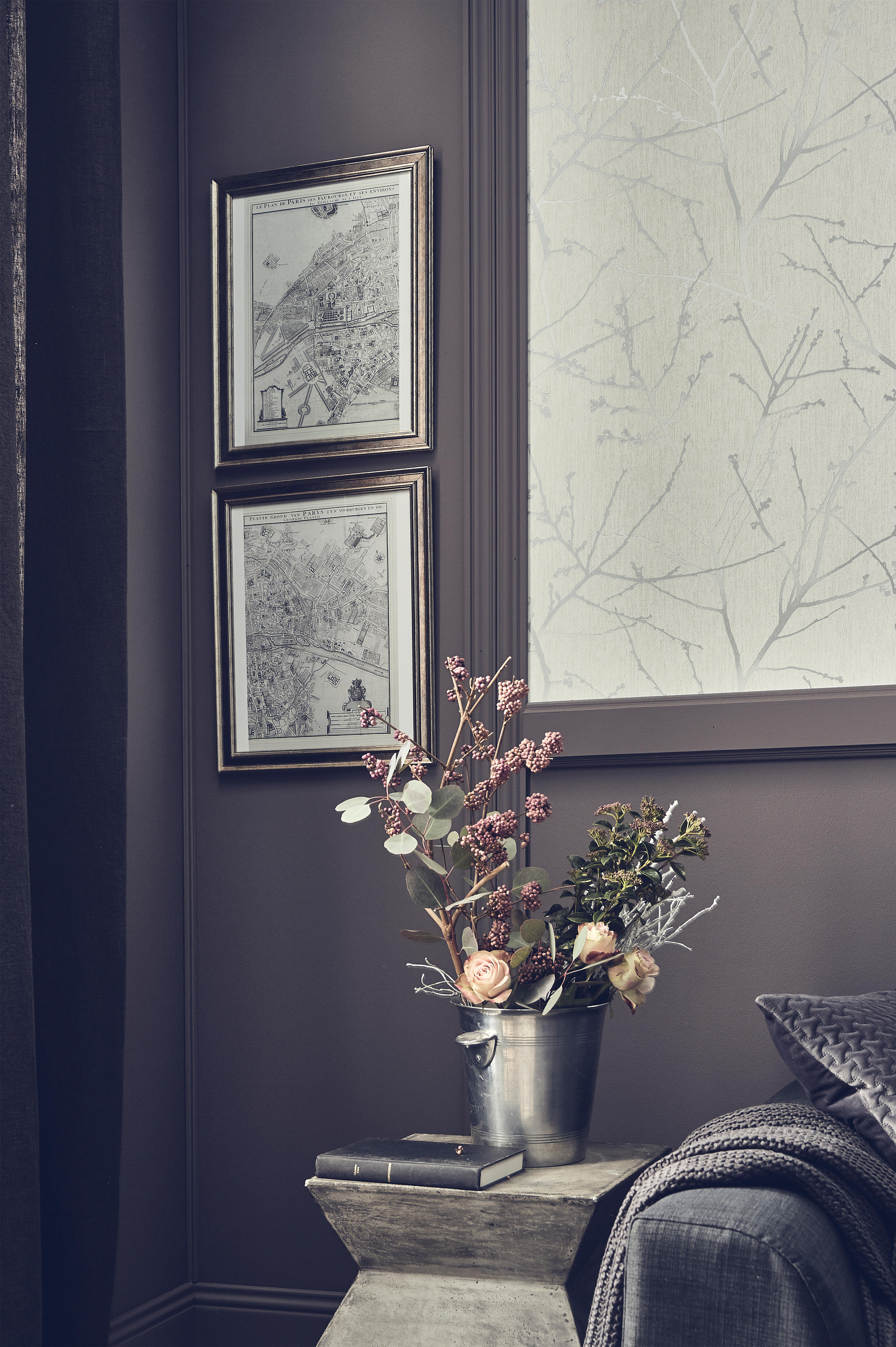 Papier peint vinyle sur intissé Innoncence blanc - 3