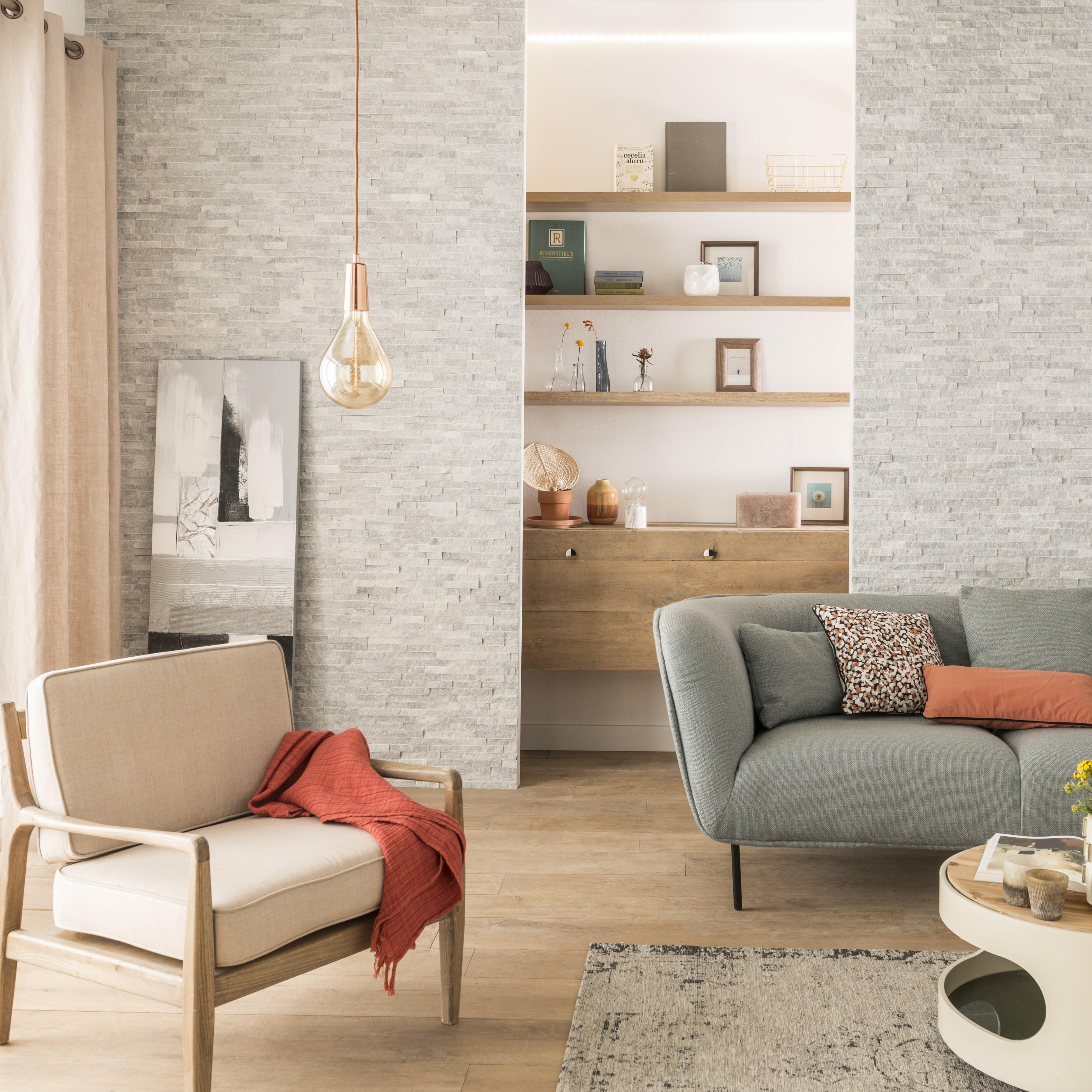 Plaquette de parement pierre naturelle Magrit cloud intérieur / extérieur - 6