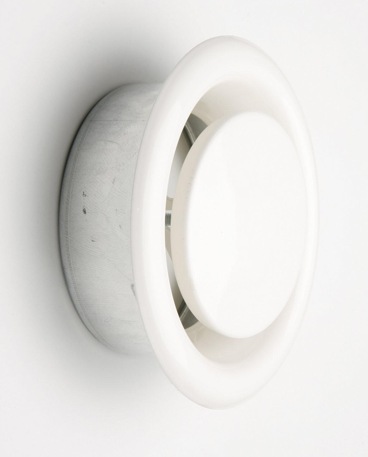 Bouche d'extraction acier laqué Diam.16.4 cm - 2