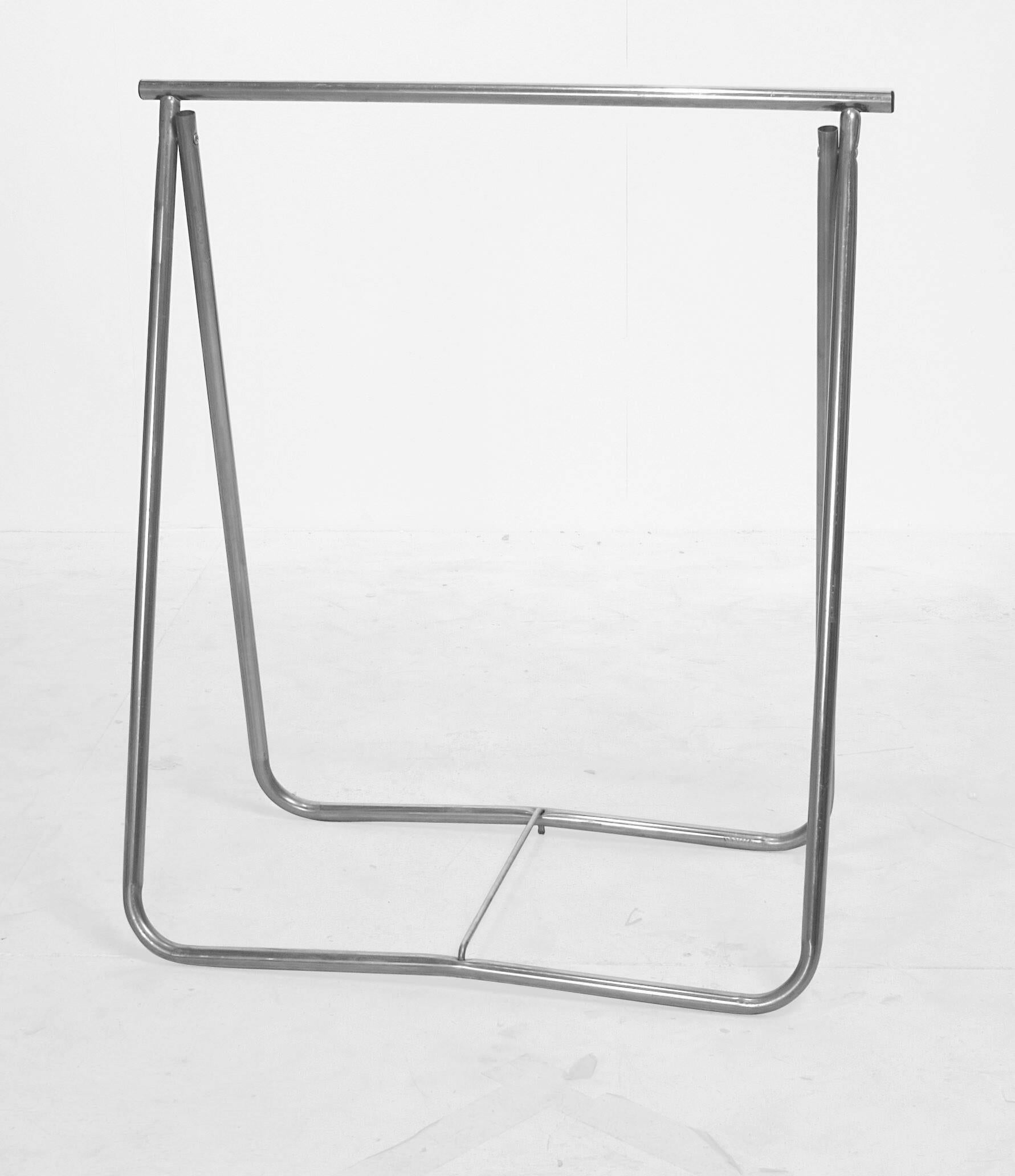 Tréteau acier français pliant Sam RODET, H.74 x l.64 cm - 3