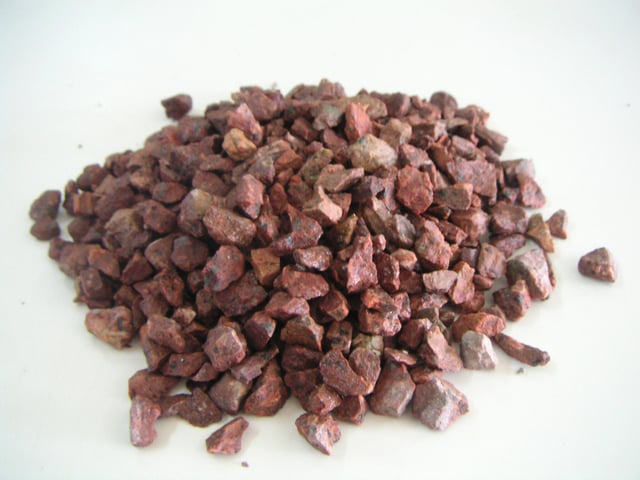 Graviers pierre naturelle Ghorr rouge 6/14mm, 25 kg