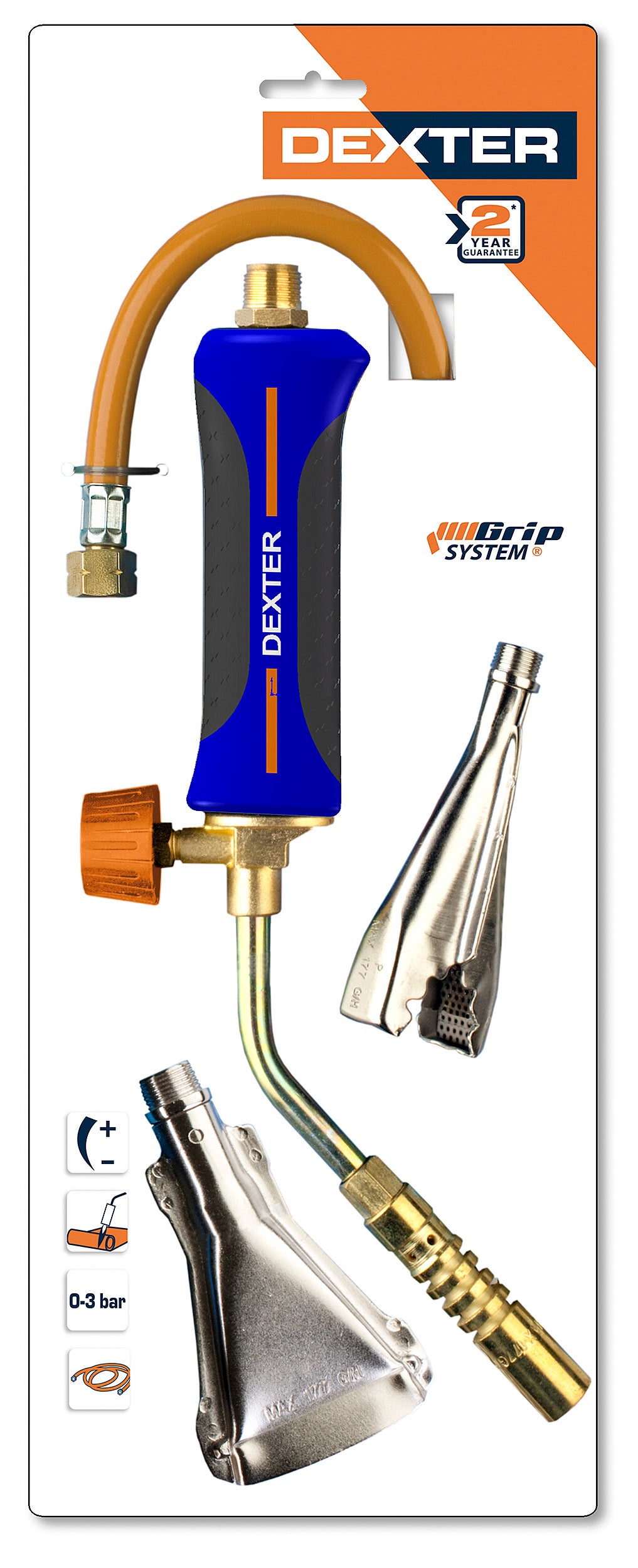 Kit chalumeau avec 3 accessoires monogaz DEXTER 1217tkitsdx - 4