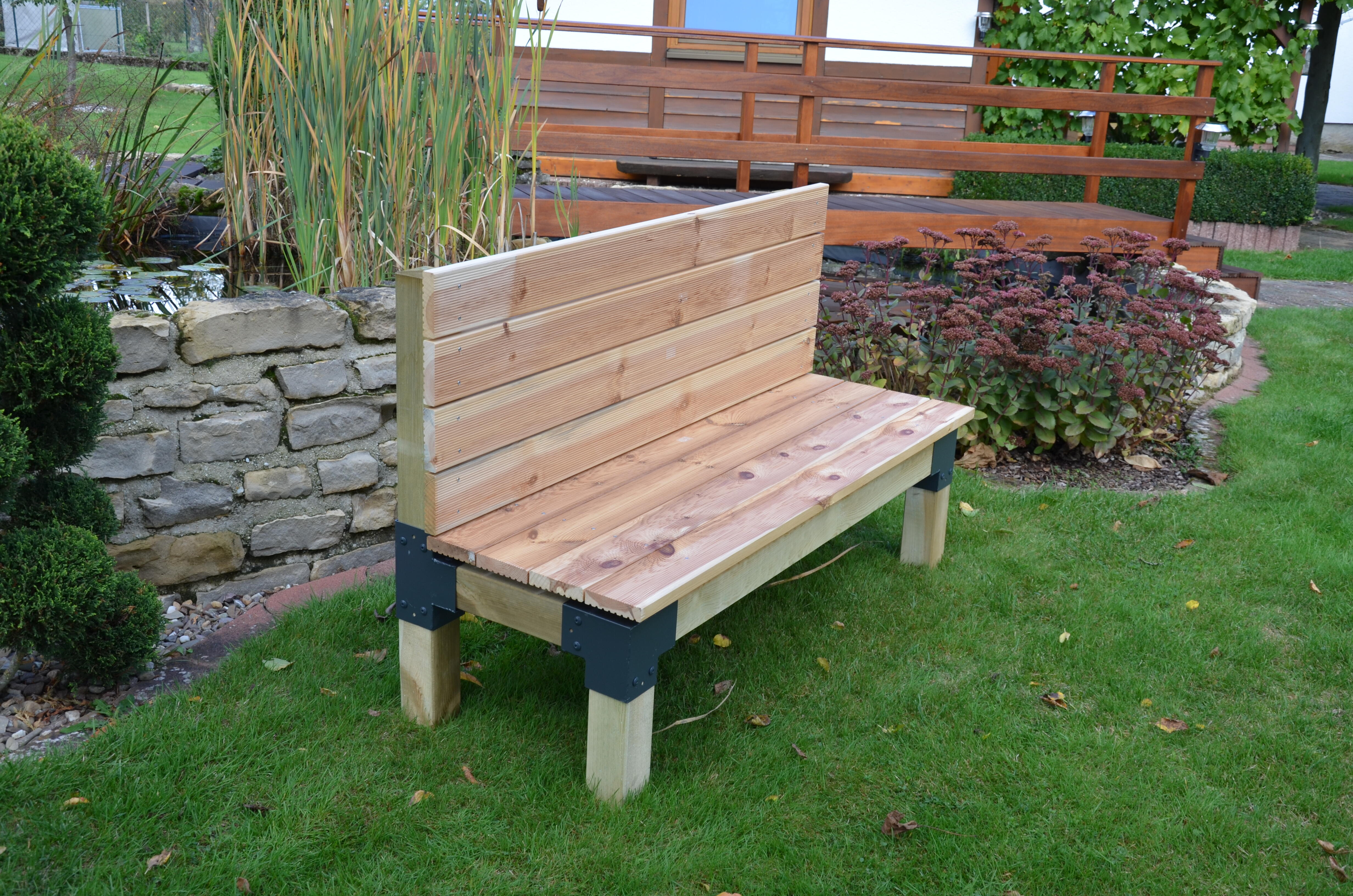 Connecteur 3D angle 90° pour poteau bois, H.9 x P.9 cm - 5