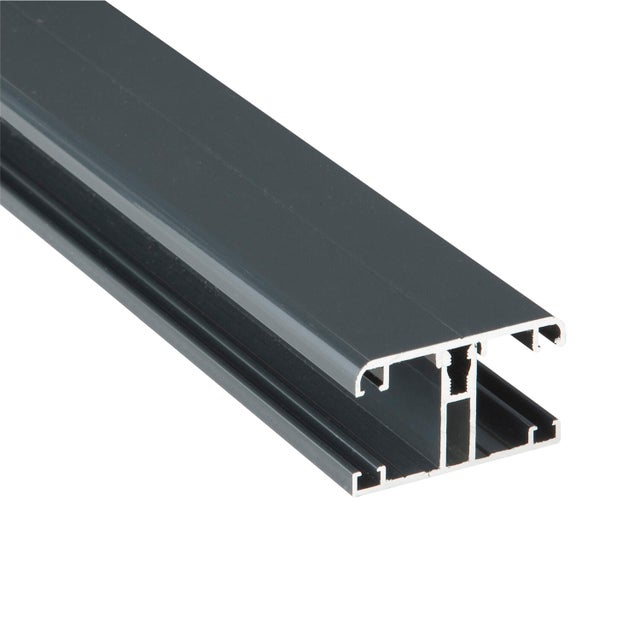 Profil jonction pour plaque ep. 16/32 mm Profil jonction gris 4m ep16-32mm gris,
