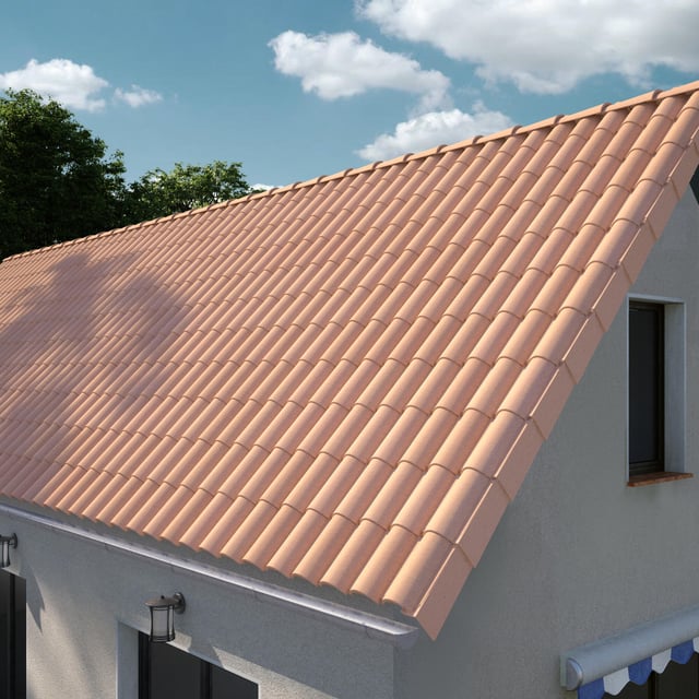 Tuile IMERYS TOITURE littoral flammé Plein sud 10