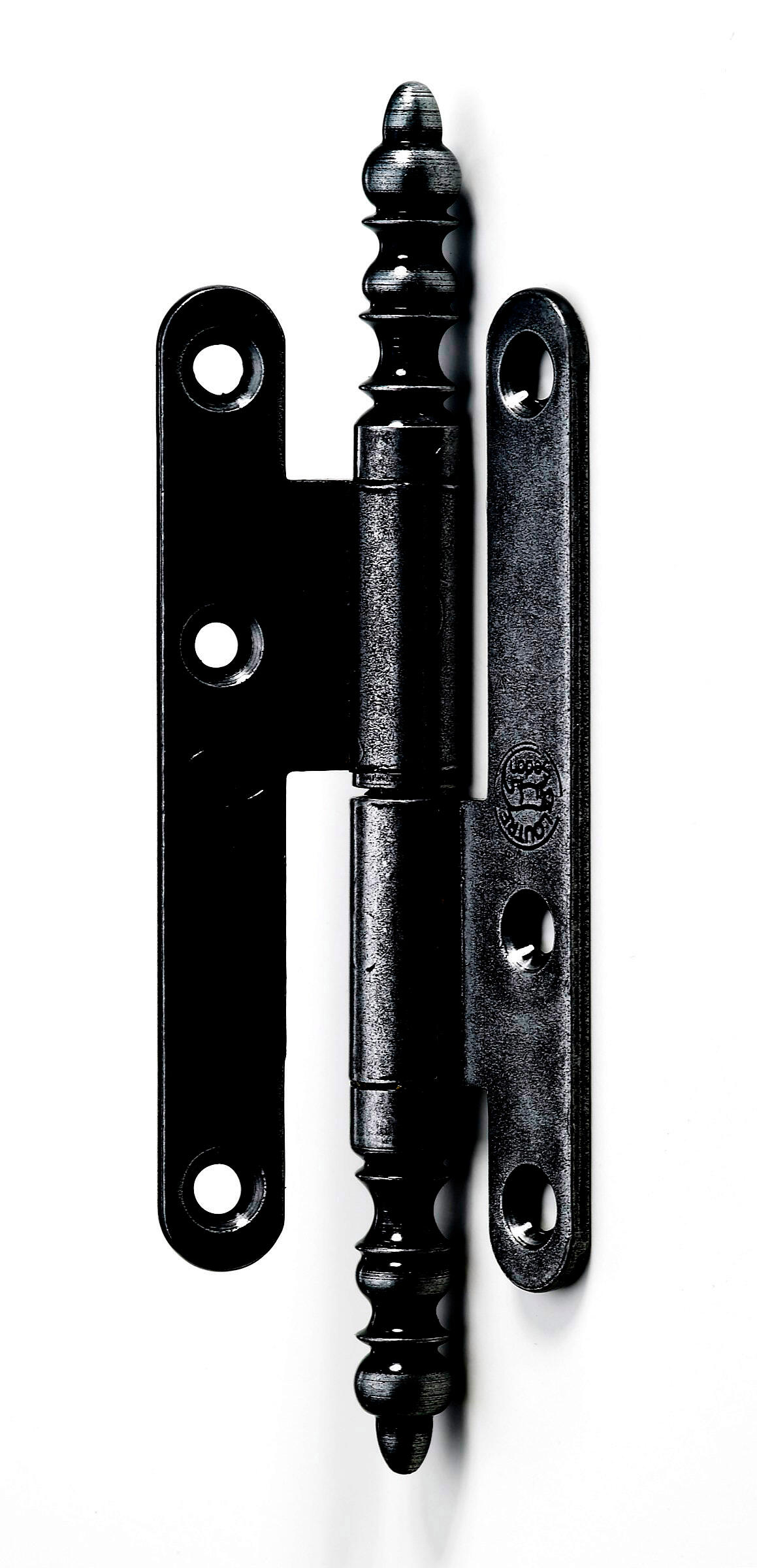 Paumelle acier pour meuble HETTICH, L.80 x l.45 mm - 2