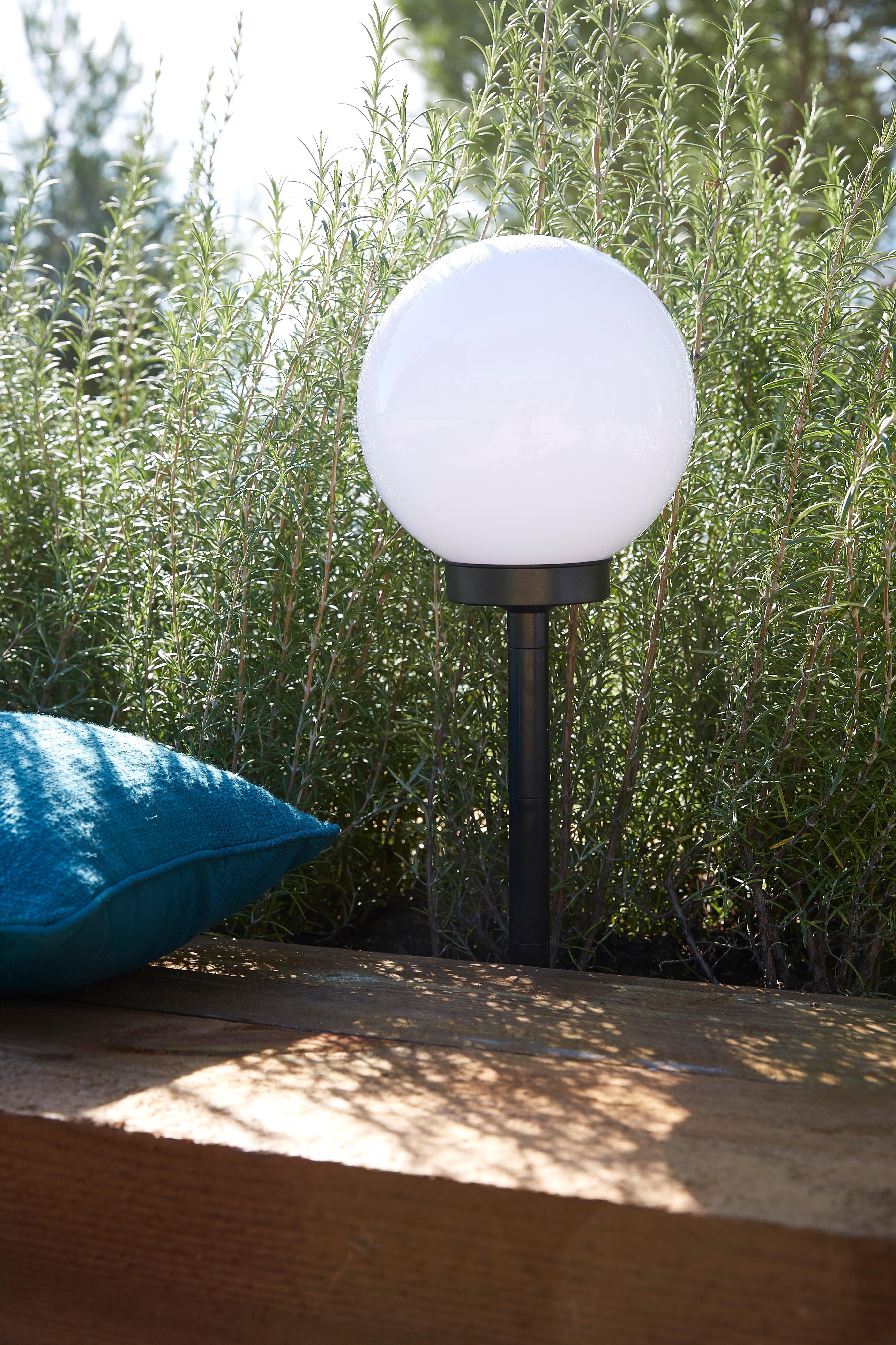 Lampada solare decorativa Melao, luce bianco freddoINSPIRE - 4