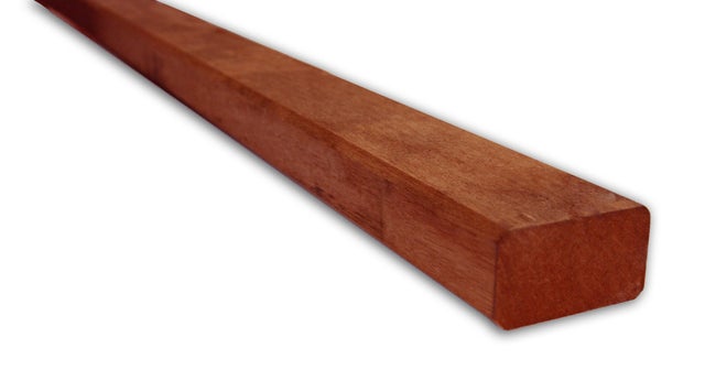 Lambourde pour terrasse bois Massaranduba, brun, L.2.45 m x l.6 cm x Ep.40 mm