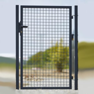 Lot De 10 Clôtures De Jardin En Fil Métallique Antirouille - 60 X 330 Cm - Panneau De Clôture Pliable Pour Patio, Cour, Extérieur