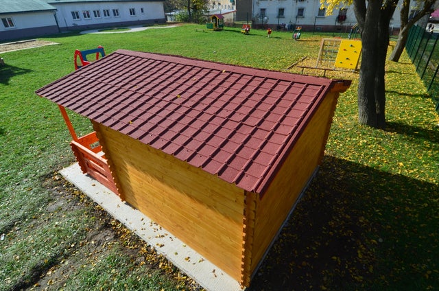 Faîtière pour plaque easytuile rouge, L.0.91 m