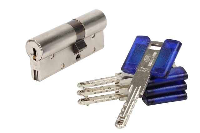 Cylindre de serrure BRICARD Chifral s2 débrayable L.30 + 40mm 4 clés