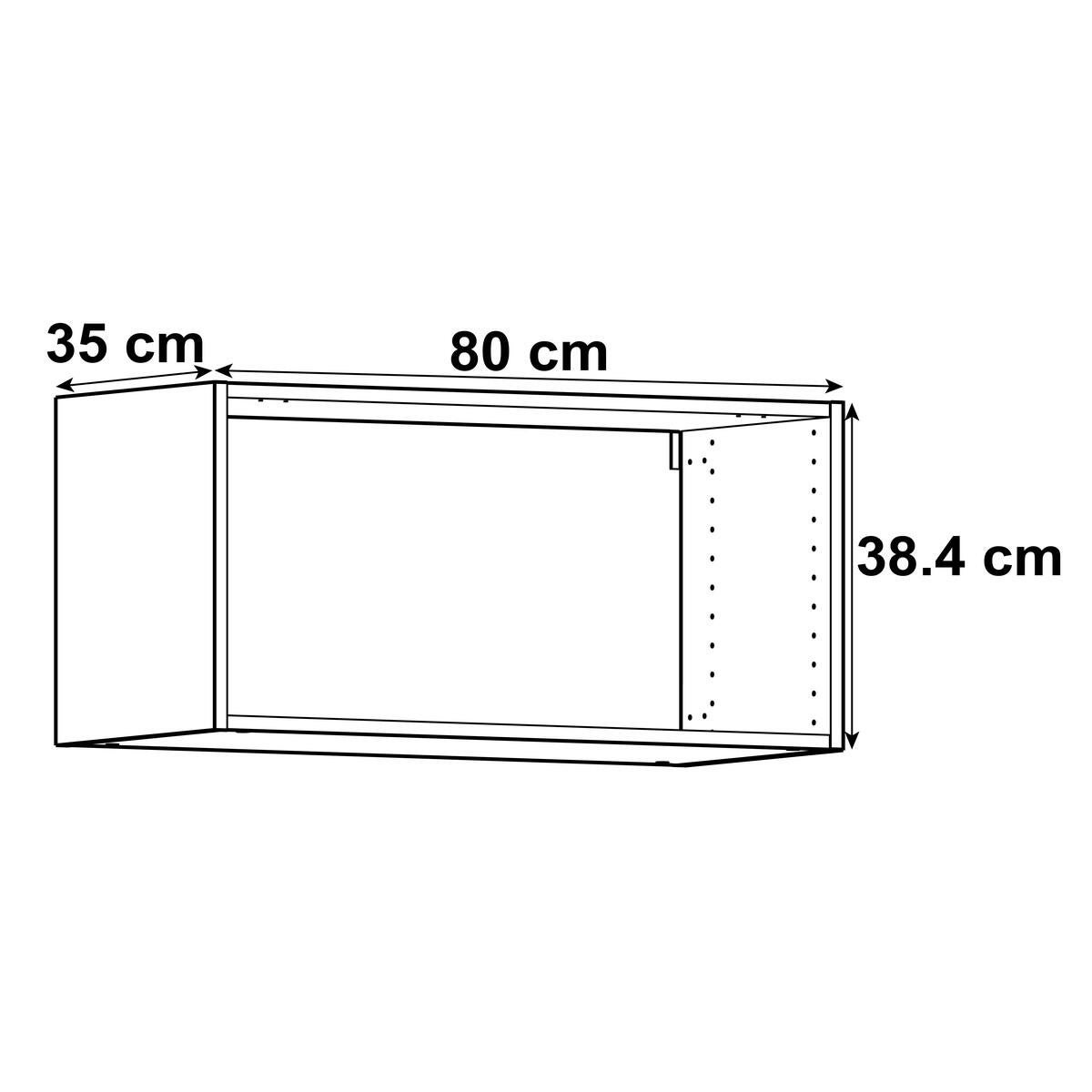 Módulo superior Delinia 80X35X39CM branco - 3