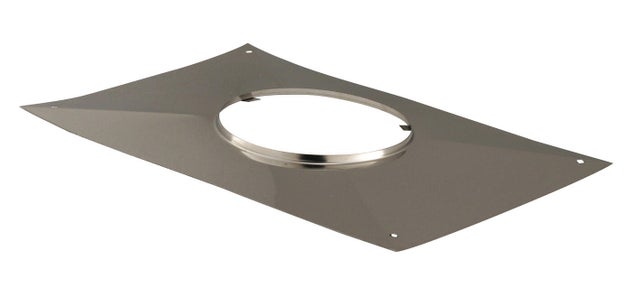 Plaque supérieure d'étancheite pour tubage POUJOULAT, D 150 non peint