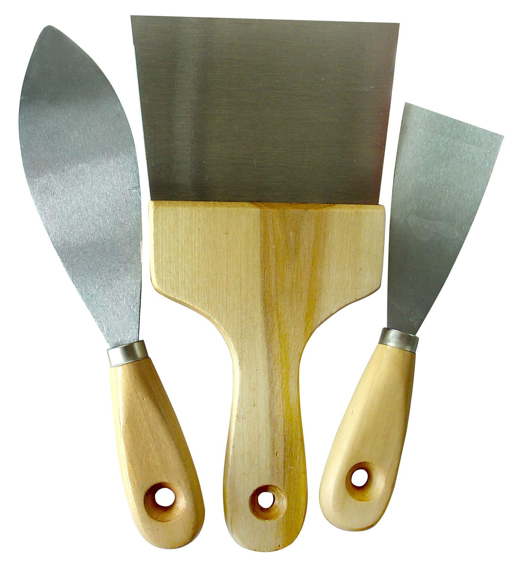 Lot de 3 couteaux à enduire 10 cm - 3