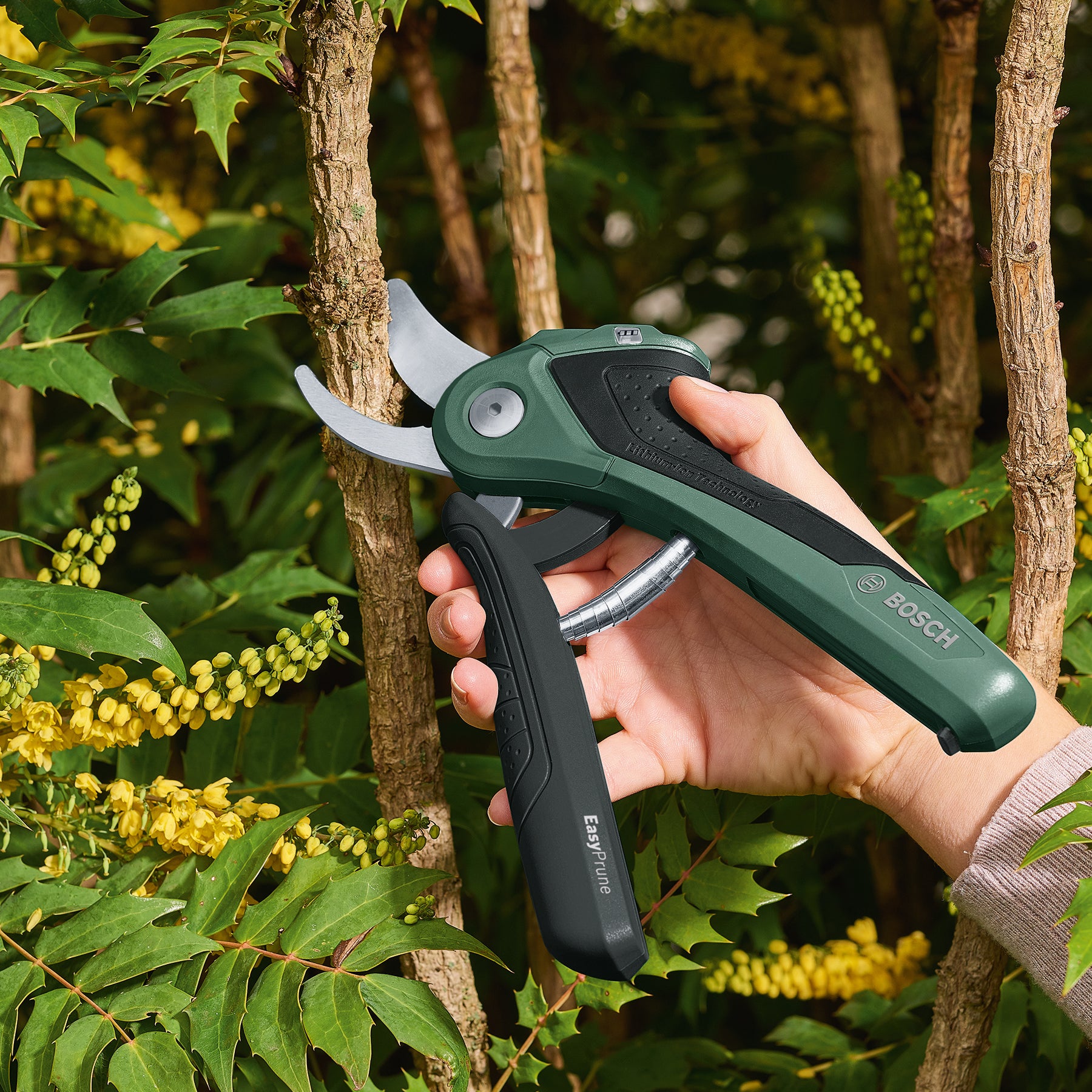 Cesoie potatura a batteria da giardino BOSCH EasyPrune 3.6V, 1 batteria inclusa - 6